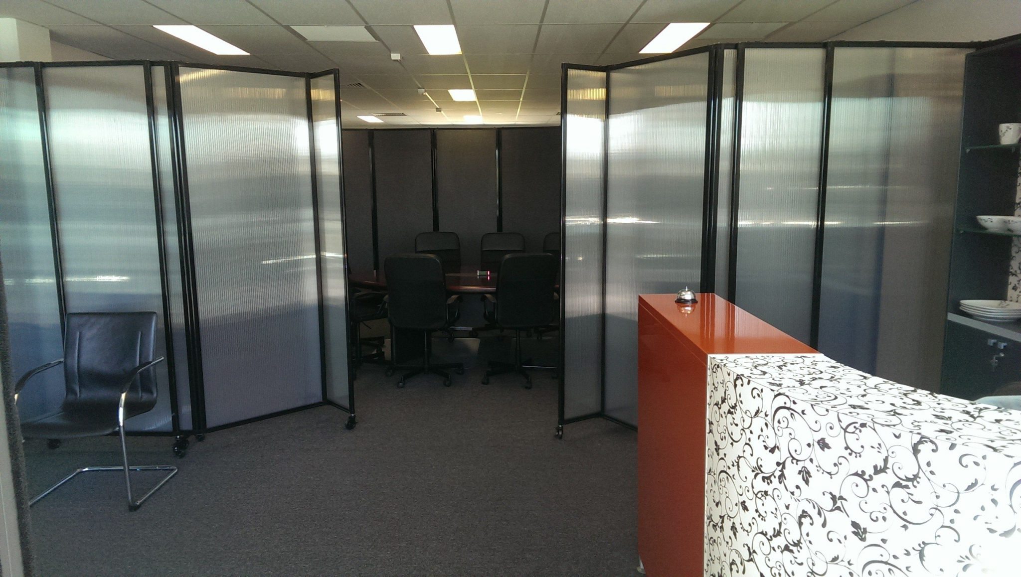 mobile office partitions