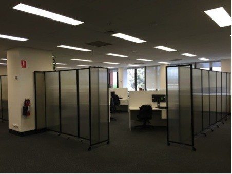 polycarbonate office partitions